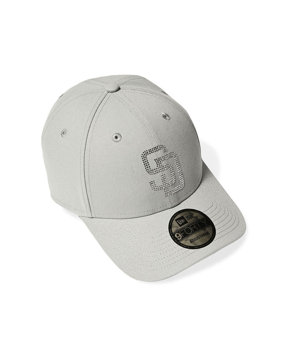 NEW ERA - SAN DIEGO PADRES CO RHINESTONE 9FORTY CS DARK GRAY【15063053】