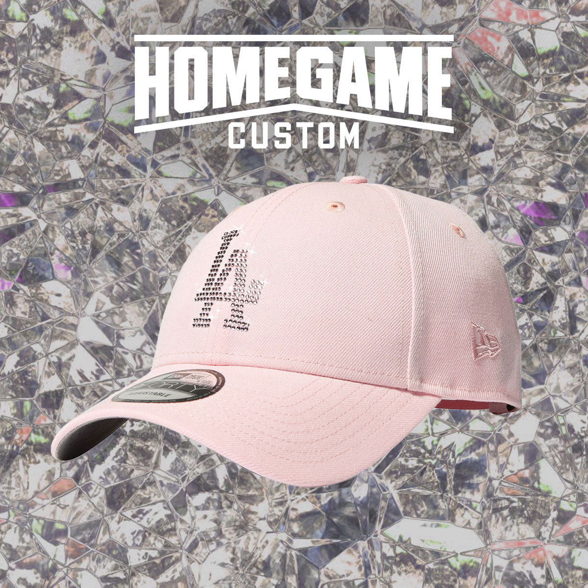 NEW ERA - LOS ANGELES DODGERS CO RHINESTONE 9FORTY CS PINK【15063055】
