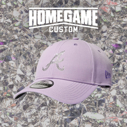 NEW ERA - ATLANTS BRAVES CO RHINESTONE 9FORTY CS PURPLE【15063056】