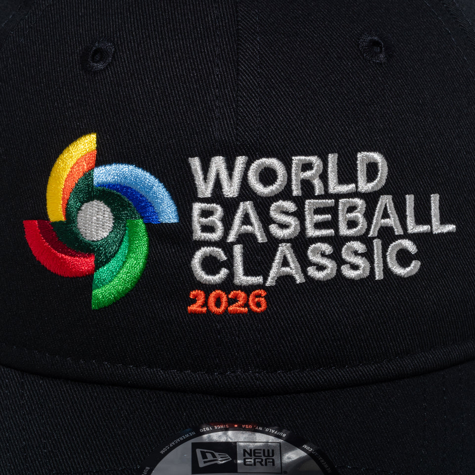 ワールドベースボールクラッシック 9THIRTY WBC NEWERA SM NEW ERA - 9TWENTY World Baseball Classic WBC LOGO BLACK 【15073422