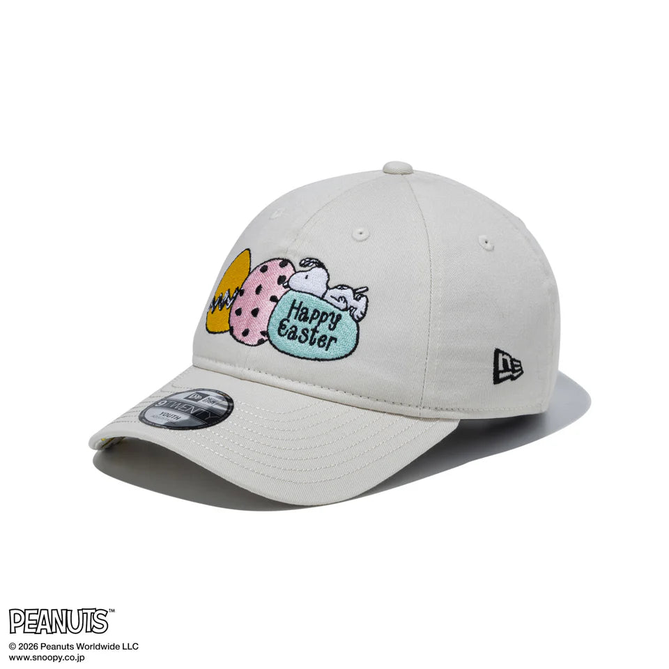 NEW ERA PEANUTS - Youth 9TWENTY EASTER SNOOPY IVORY【15087716】【KIDS】
