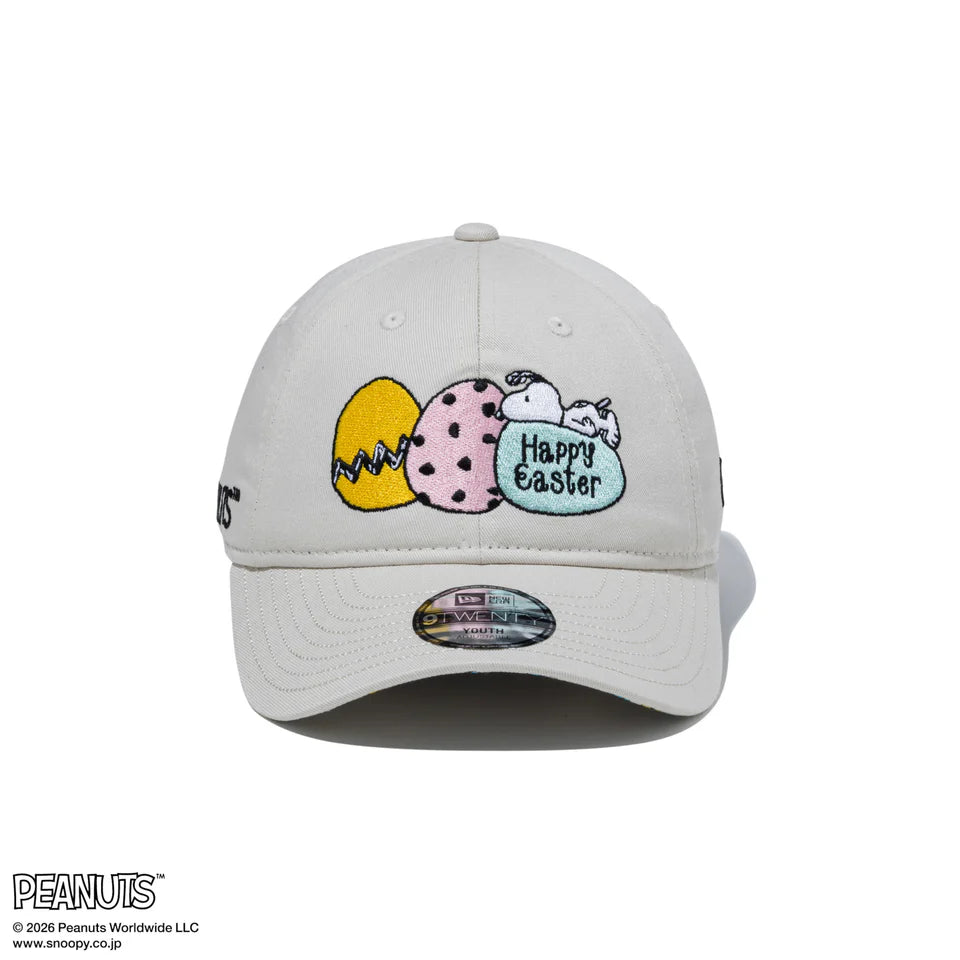 NEW ERA PEANUTS - Youth 9TWENTY EASTER SNOOPY IVORY【15087716】【KIDS】