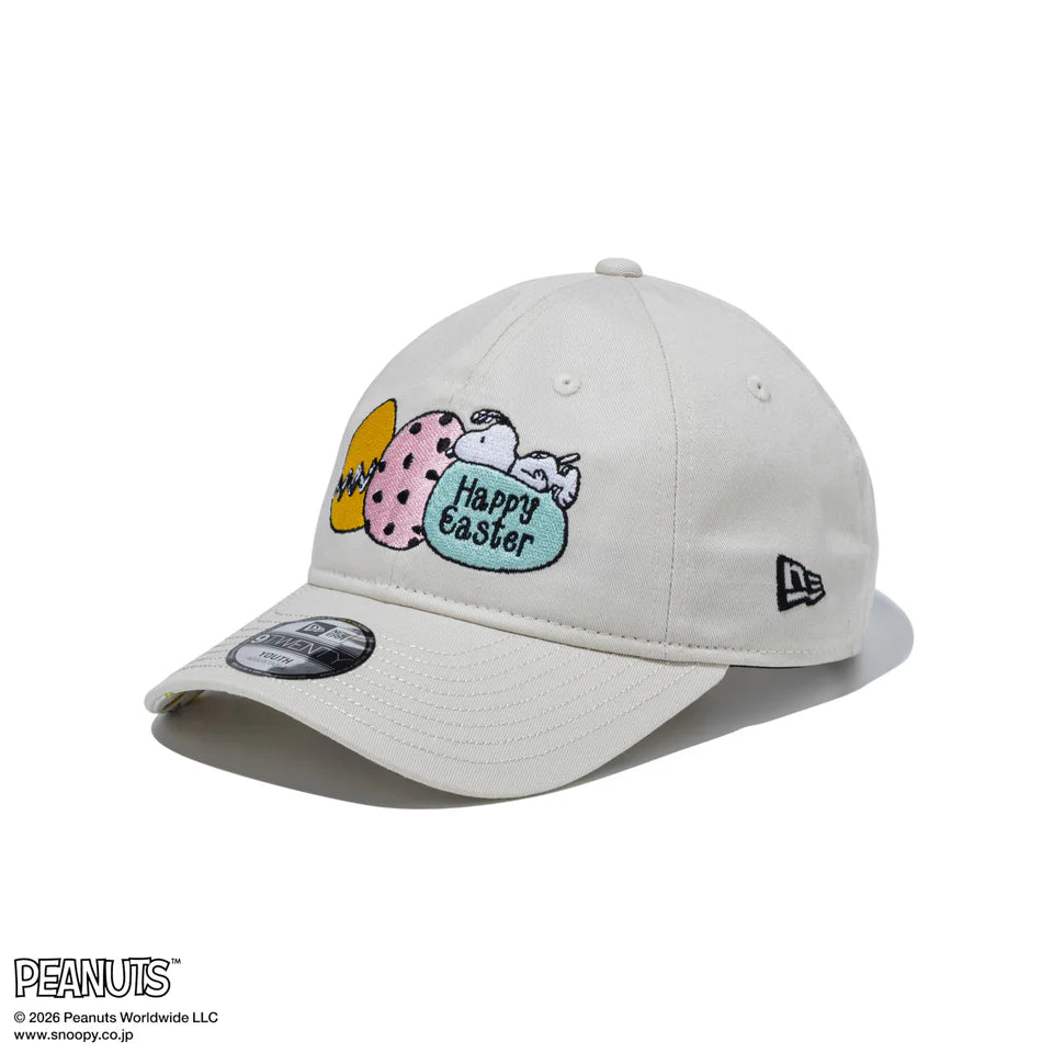 NEW ERA PEANUTS - Youth 9TWENTY EASTER SNOOPY IVORY【15087716】【KIDS】