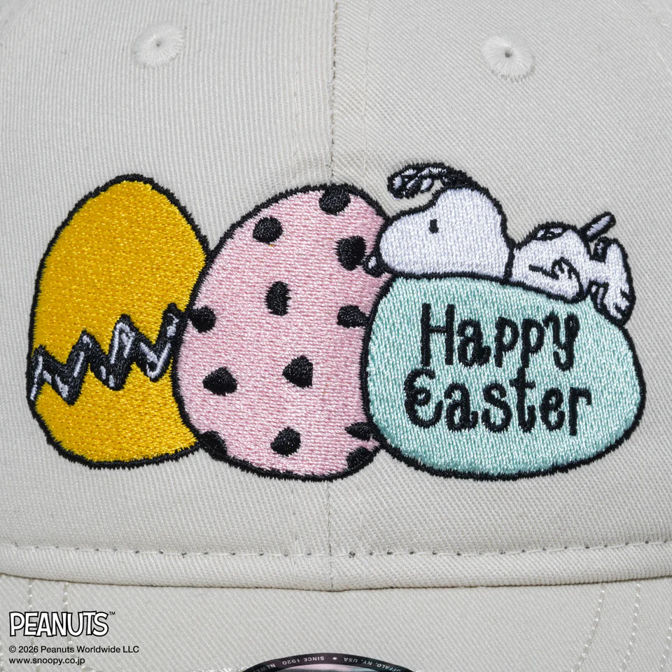 NEW ERA PEANUTS - Youth 9TWENTY EASTER SNOOPY IVORY【15087716】【KIDS】