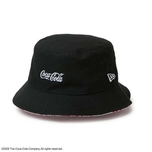 NEW ERA - COCA-COLA BUCKET01 RV  BLACK【15154783】