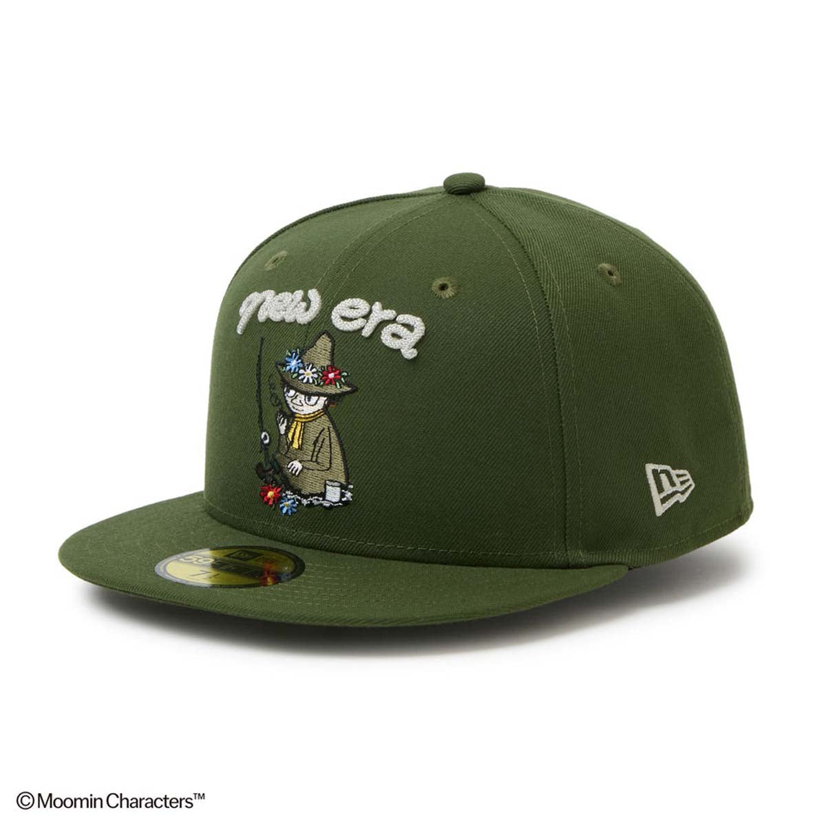 NEW ERA - MOOMIN SNUFKIN 59FIFTY GREEN【15154857】