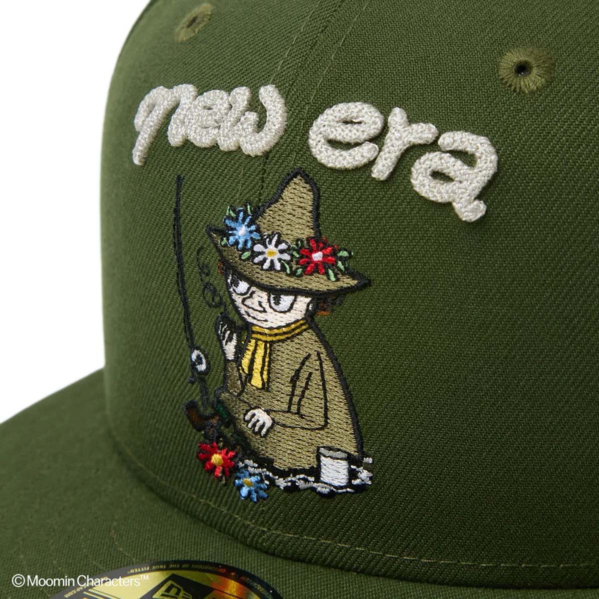 NEW ERA - MOOMIN SNUFKIN 59FIFTY GREEN【15154857】