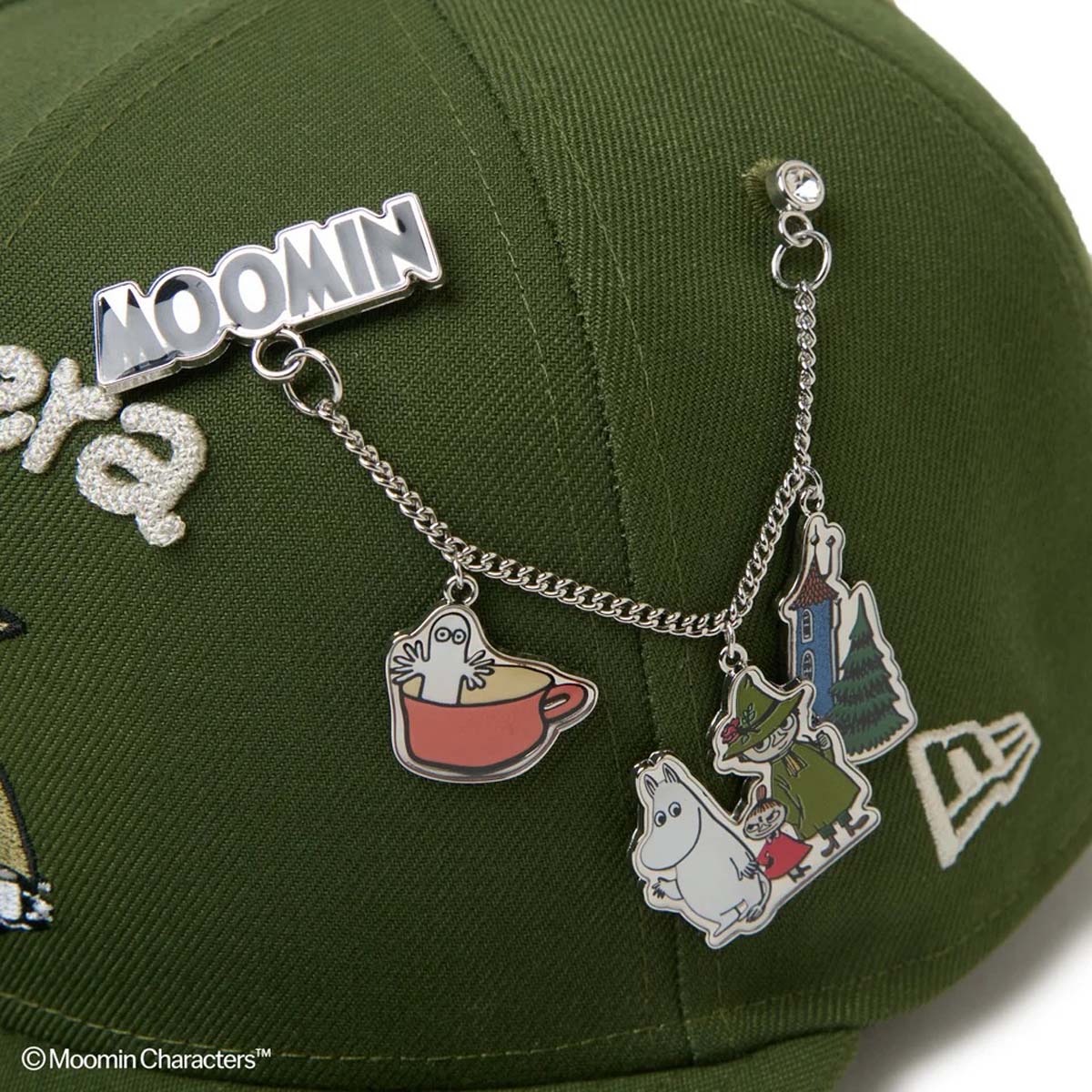 NEW ERA - MOOMIN SNUFKIN 59FIFTY GREEN【15154857】