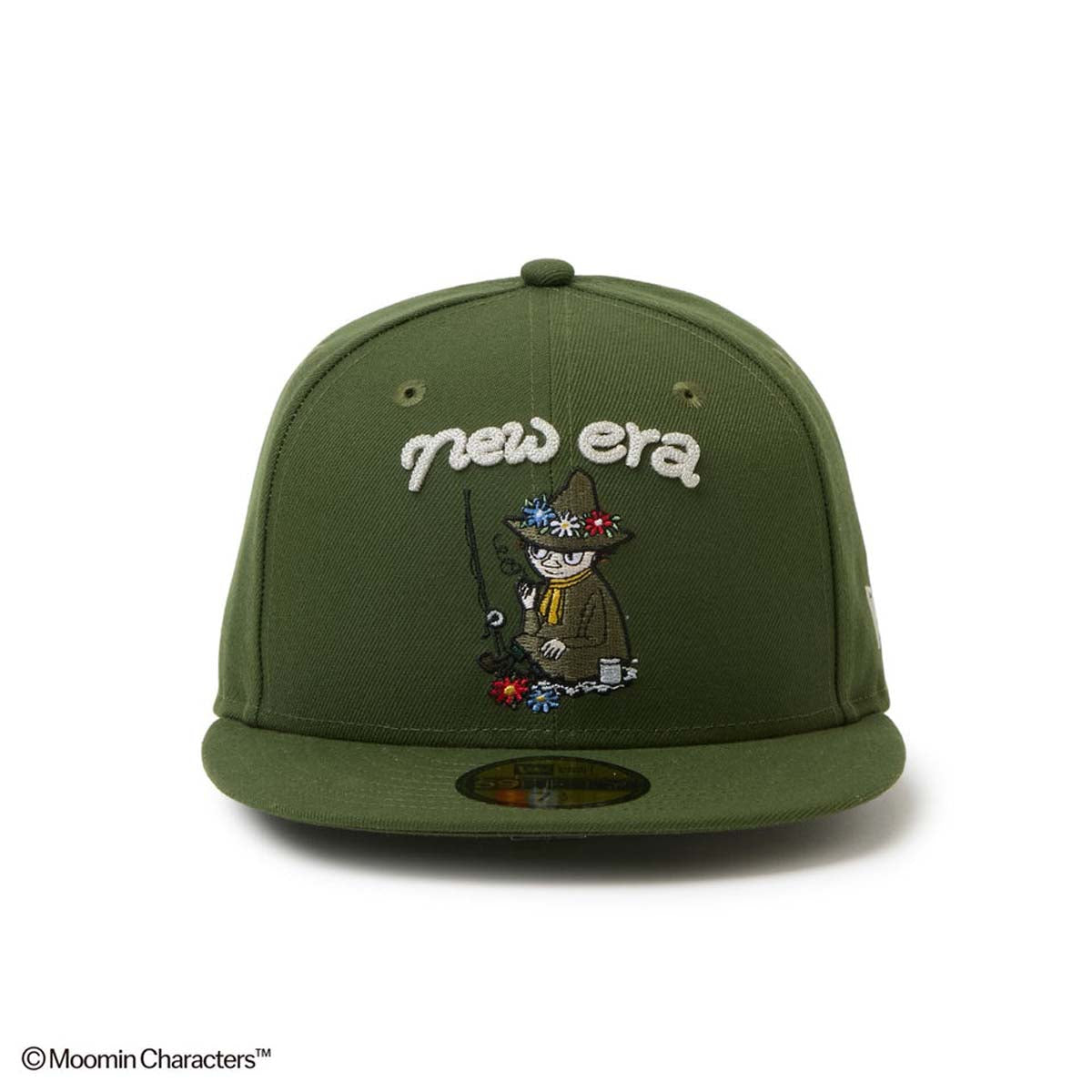 NEW ERA - MOOMIN SNUFKIN 59FIFTY GREEN【15154857】