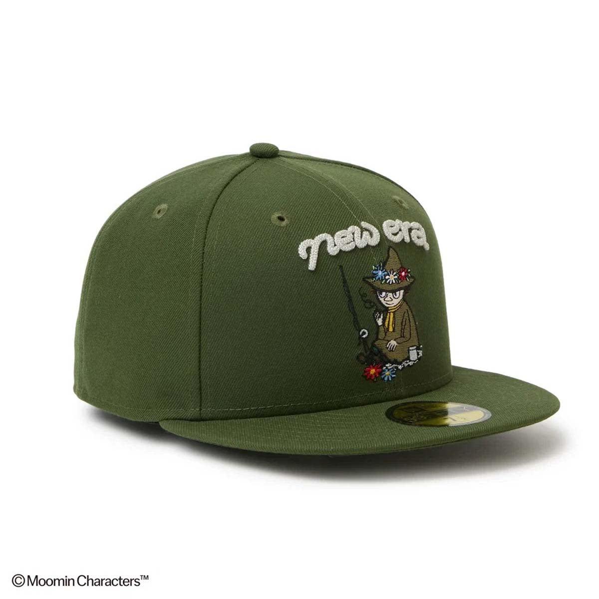 NEW ERA - MOOMIN SNUFKIN 59FIFTY GREEN【15154857】