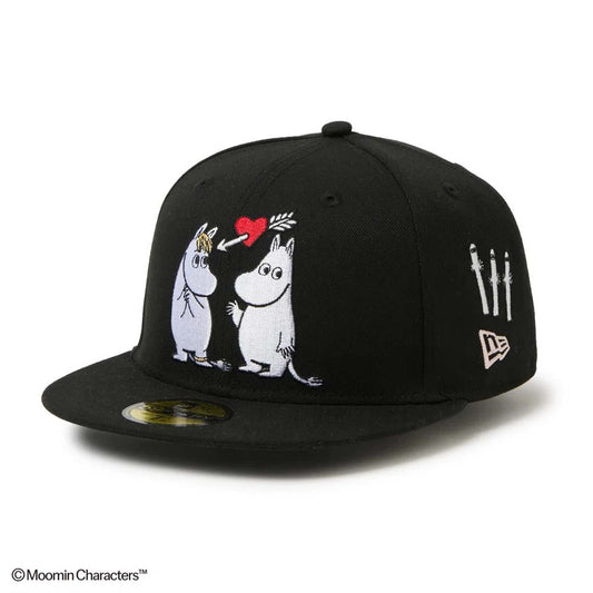 NEW ERA - MOOMIN ALLOVER 59FIFTY BLACK【15154858】
