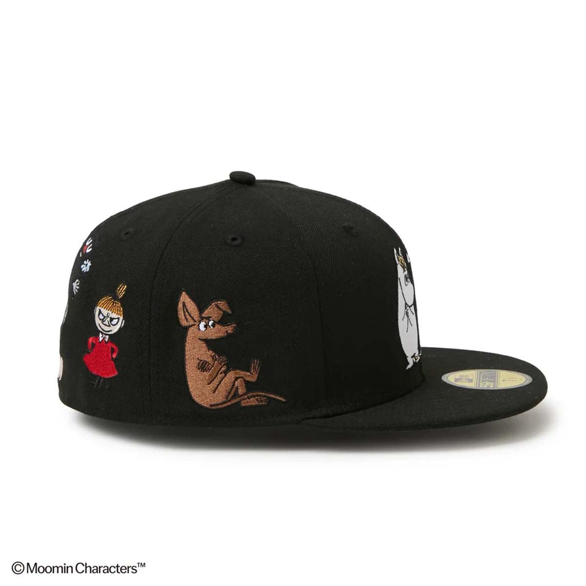 NEW ERA - MOOMIN ALLOVER 59FIFTY BLACK【15154858】