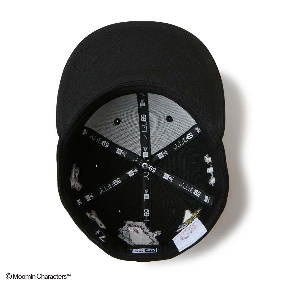 NEW ERA - MOOMIN ALLOVER 59FIFTY BLACK【15154858】