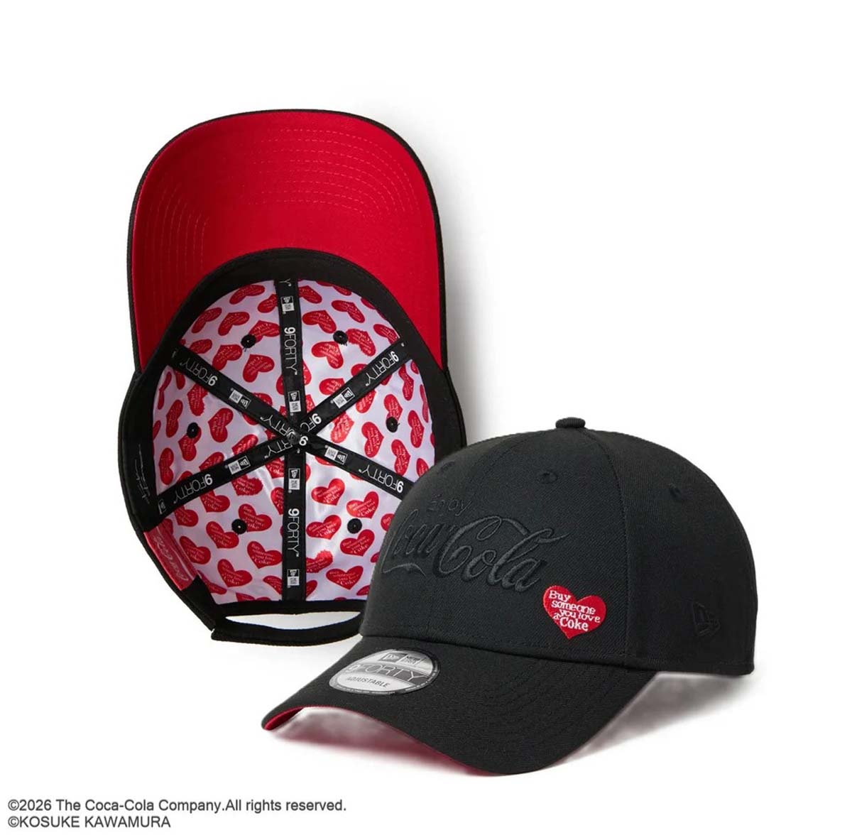 NEW ERA - COCA COLA VS COLA BY KAWAMURA 9FORTY BLACK【15156410】