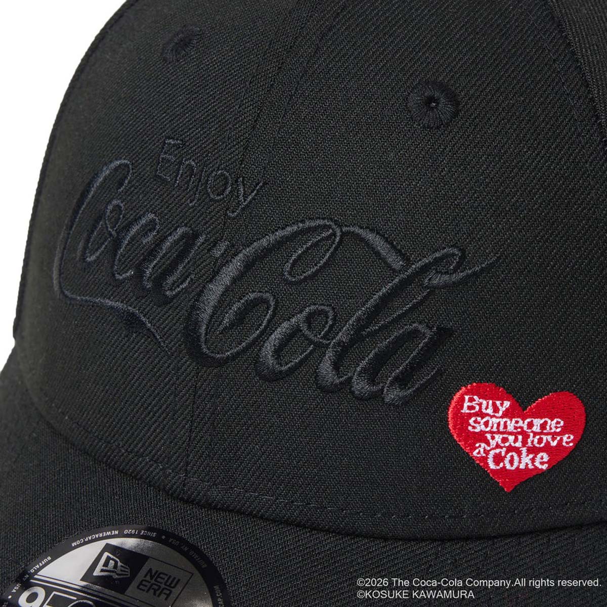 NEW ERA - COCA COLA VS COLA BY KAWAMURA 9FORTY BLACK【15156410】