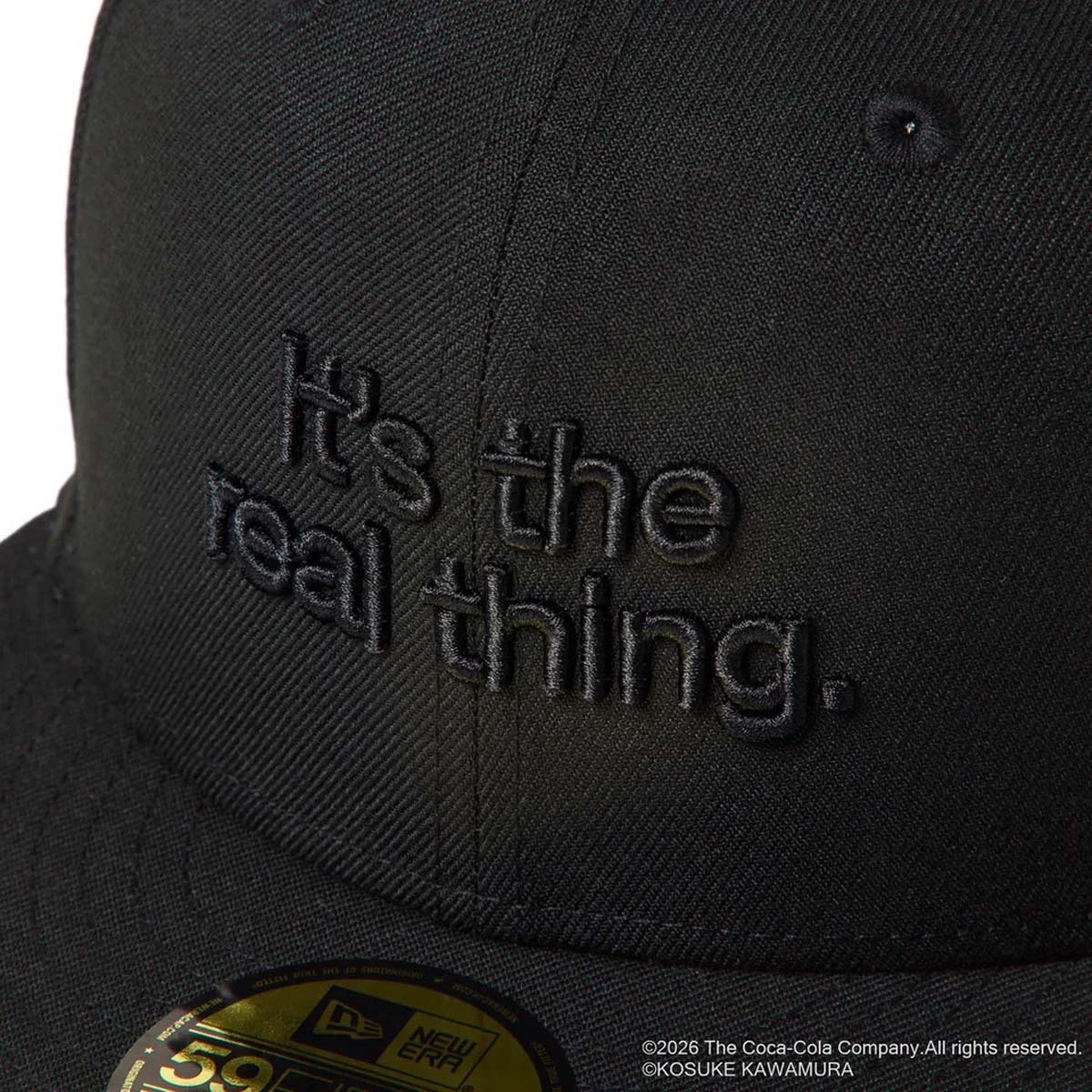 NEW ERA -  COLA BY KAWAMURA CII 59FIFTY BLACK【15156554】