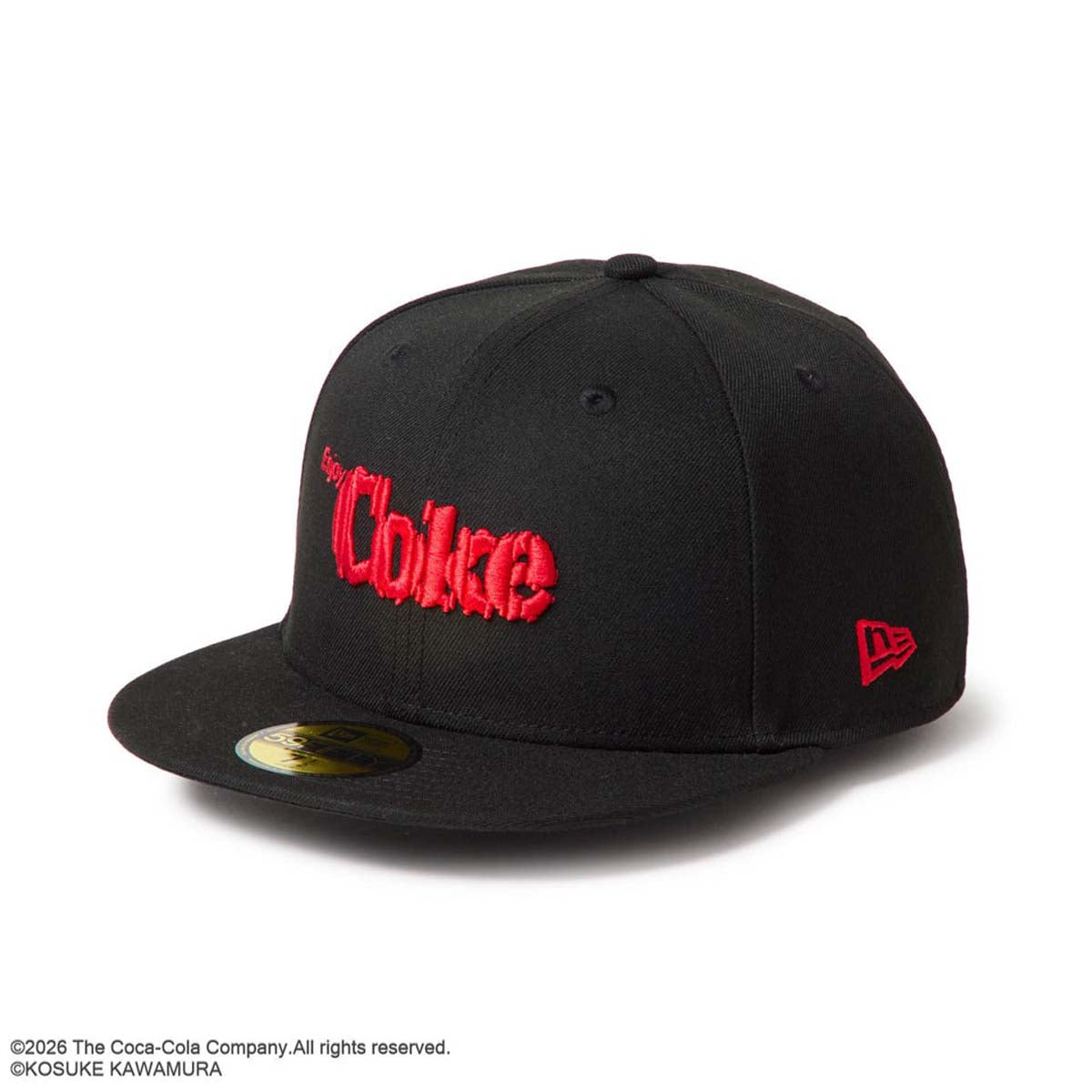 NEW ERA - Coca-Cola COLA BY KAWAMURA AO 59FIETY BLACK【15156555】