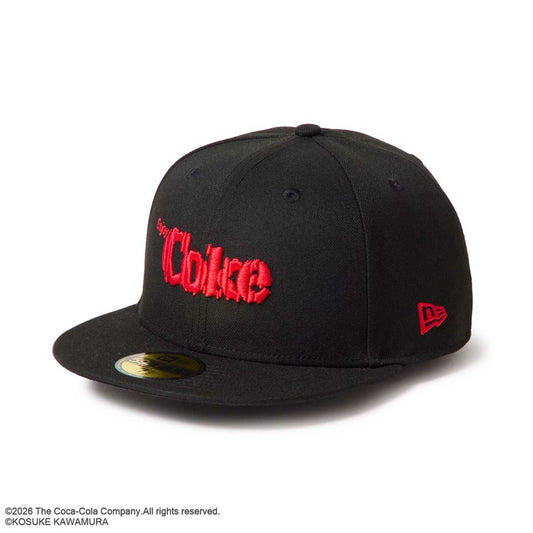 NEW ERA - Coca-Cola COLA BY KAWAMURA AO 59FIETY BLACK【15156555】
