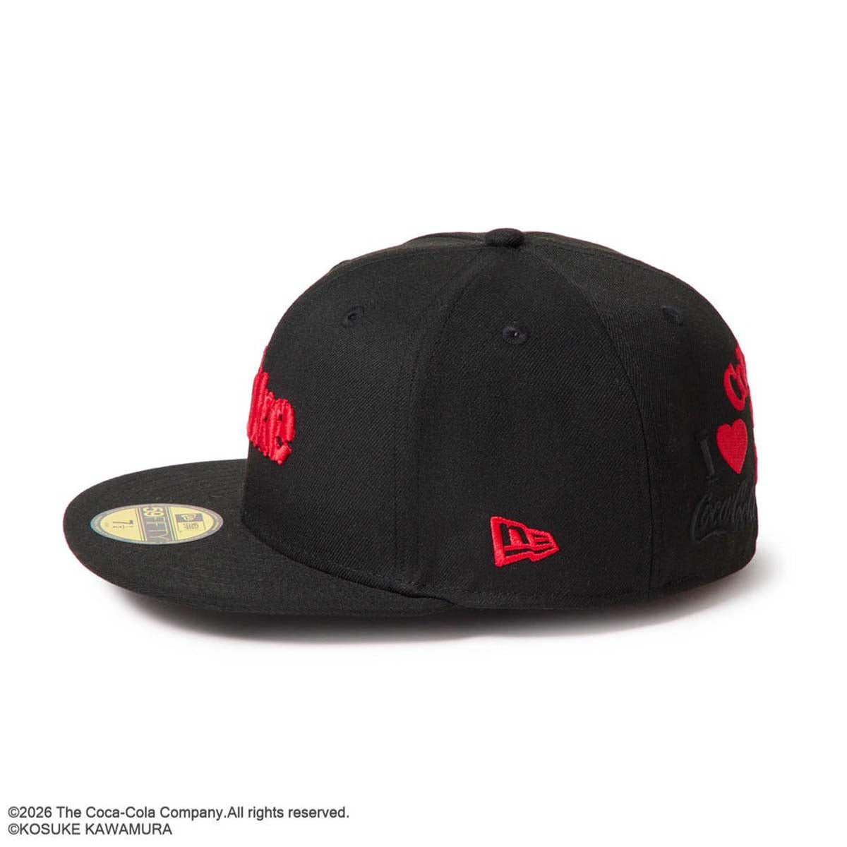 NEW ERA - Coca-Cola COLA BY KAWAMURA AO 59FIETY BLACK【15156555】