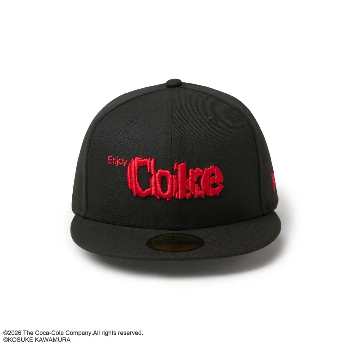 NEW ERA - Coca-Cola COLA BY KAWAMURA AO 59FIETY BLACK【15156555】