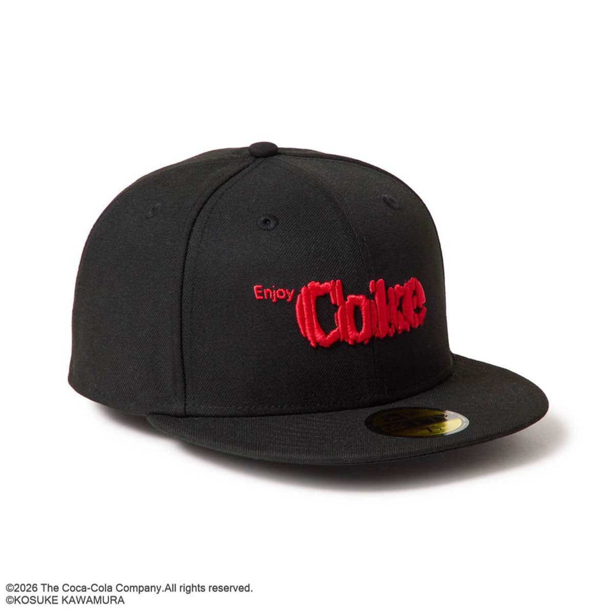 NEW ERA - Coca-Cola COLA BY KAWAMURA AO 59FIETY BLACK【15156555】