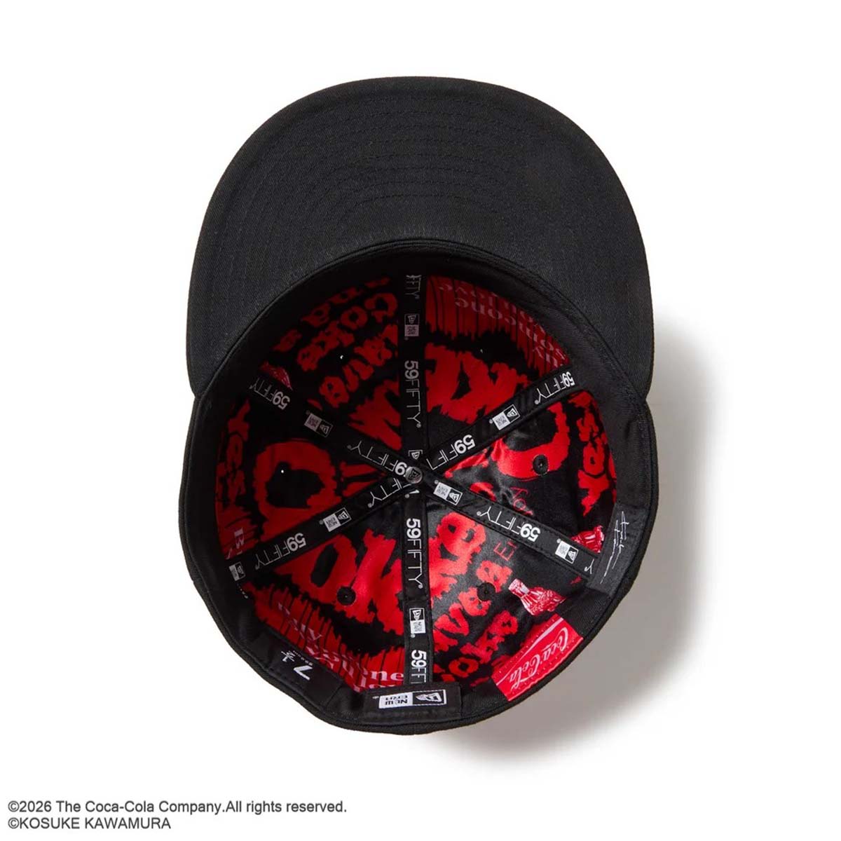 NEW ERA - Coca-Cola COLA BY KAWAMURA AO 59FIETY BLACK【15156555】