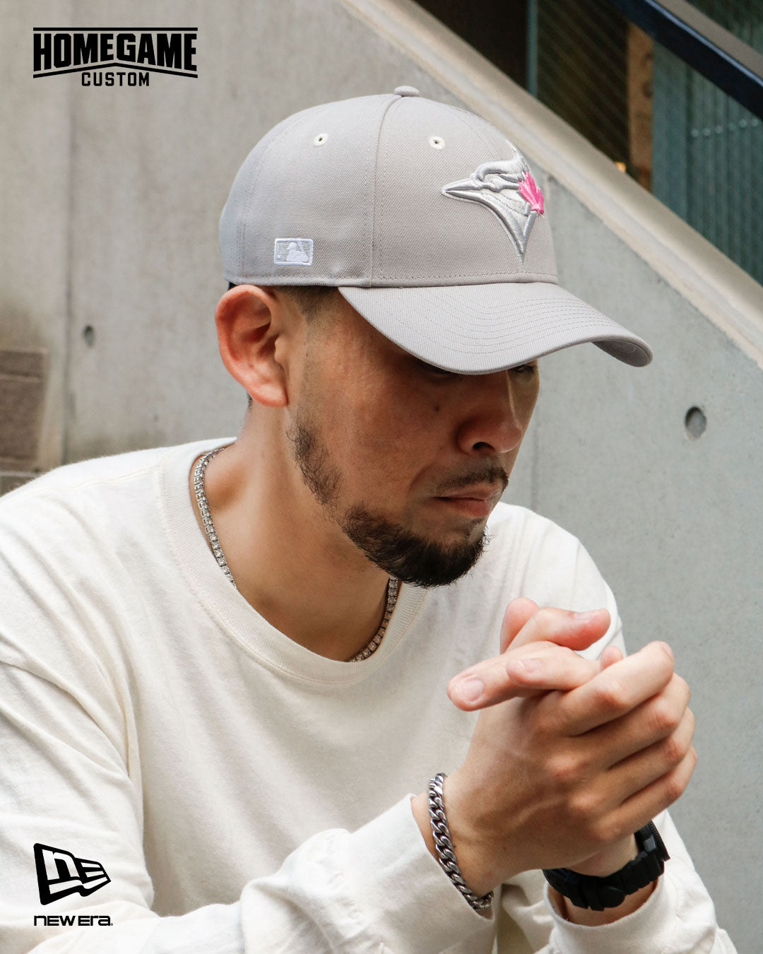 NEW ERA - TORONTO BLUE JAYS CO 9FORTY GRY/WPK 【15203833