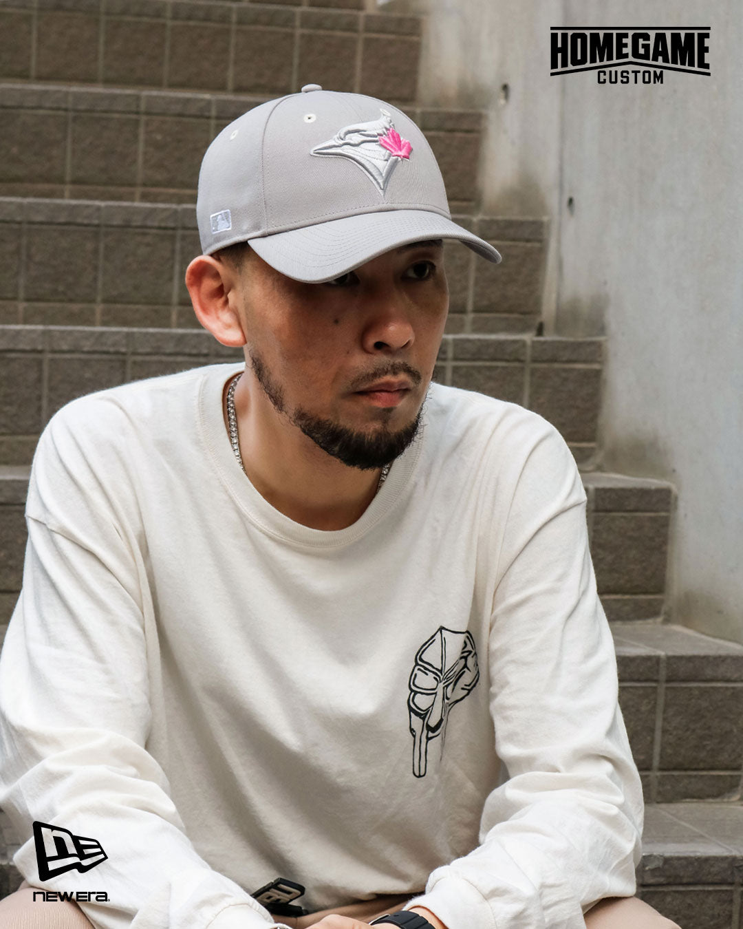 NEW ERA - TORONTO BLUE JAYS CO 9FORTY GRY/WPK 【15203833