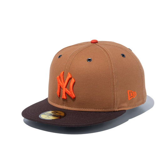 NEW ERA - New York Yankees 59FIFTY BBQ Duck Light Bronze/Brown【15206622】