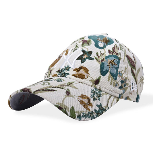 NEW ERA - NEW YORK YANKEES CO 9TWENTY BOTANICAL IVORY "FLORENT"【15230310】