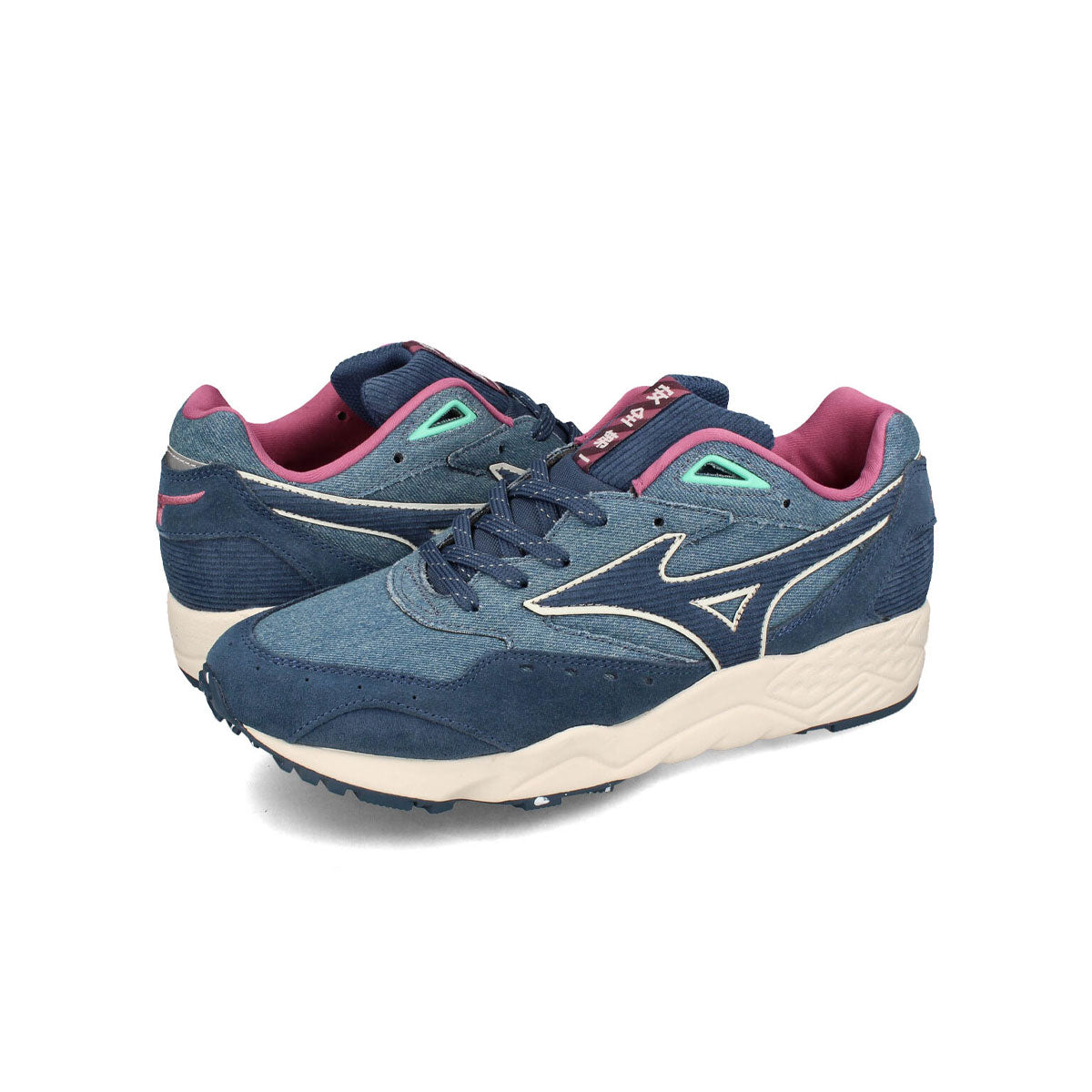 MIZUNO CONTENDER "Denim Blue/Indigo/Wine" ミズノ コンテンダー "デニムブルー/インディゴ/ワイン"【D1GA236701】