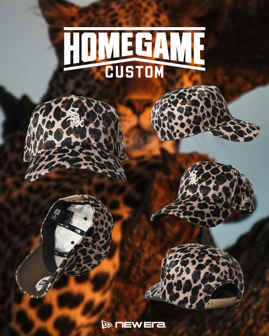 NEW ERA - CHICAGO WHITE SOX CO ANIMAL 9FORTY A-Frame MULTI【15358060】