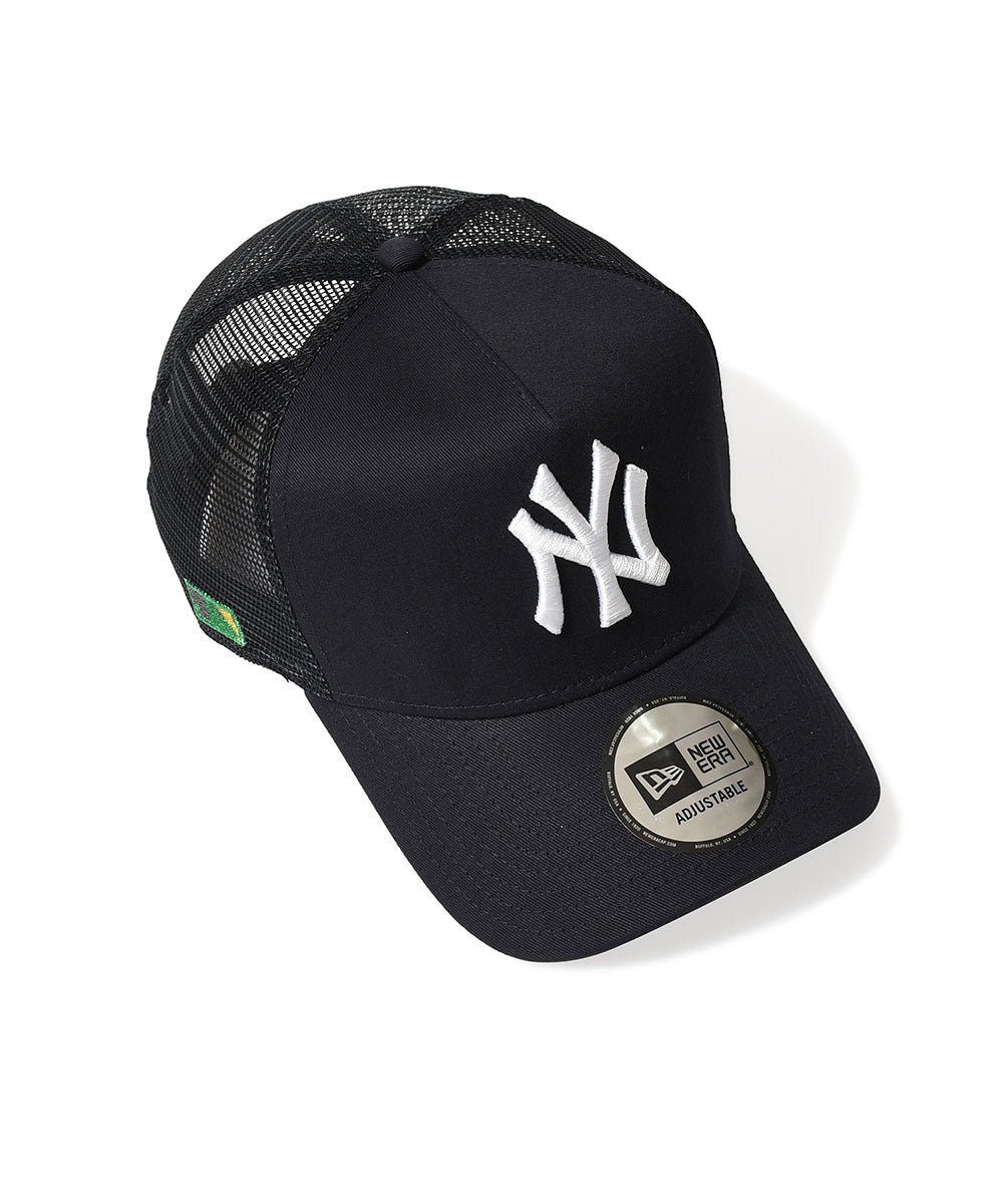 NEW ERA - New York Yankees CO RB 9FORTY TRUCKER A-Frame NAVY【15403419】