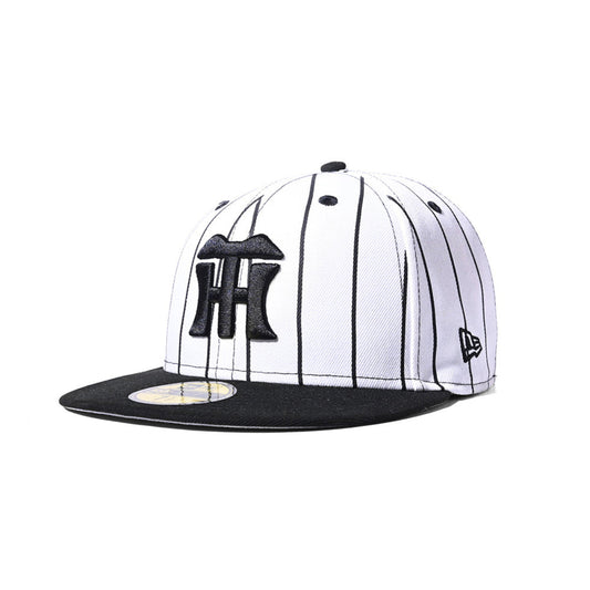 NEW ERA - Hanshin Tigers CO 59FIFTY WHITE/BLACK STRIPE 【15443381】