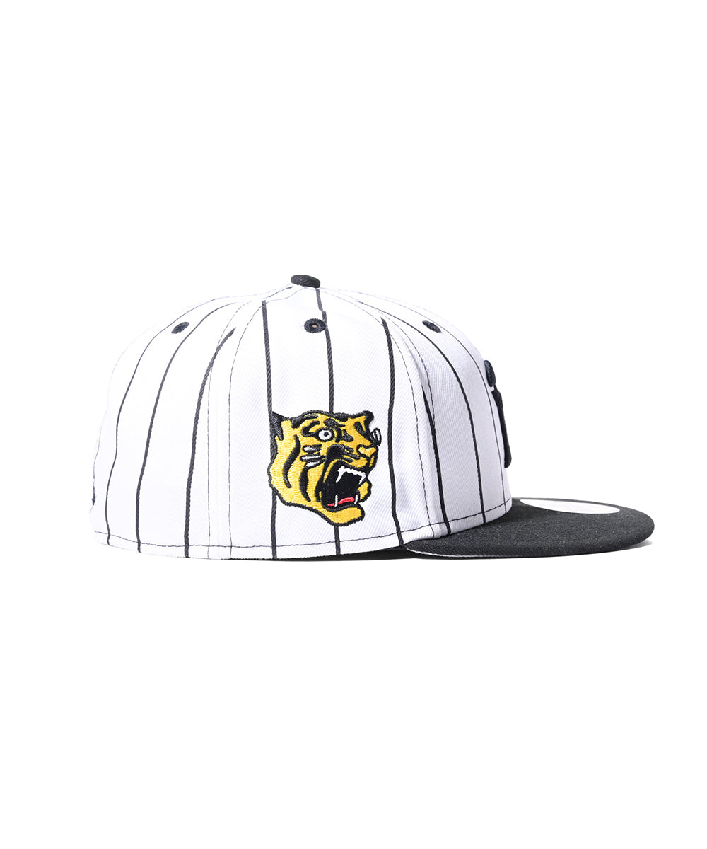NEW ERA - Hanshin Tigers CO 59FIFTY WHITE/BLACK STRIPE 【15443381】