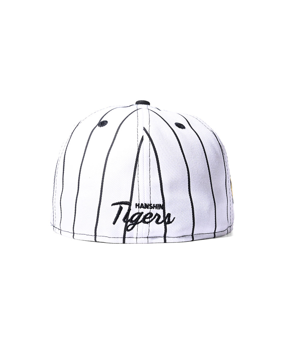 NEW ERA - Hanshin Tigers CO 59FIFTY WHITE/BLACK STRIPE 【15443381】