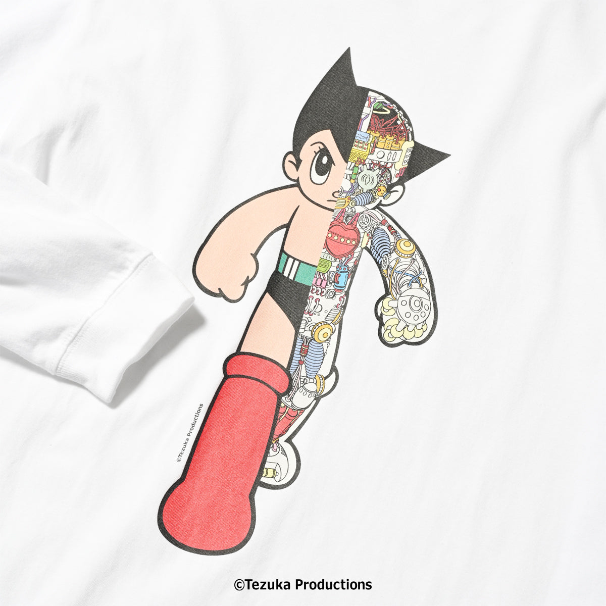 HOMEGAME × Astro Boy - STANDING MECHANICAL ATOM L/S TEE