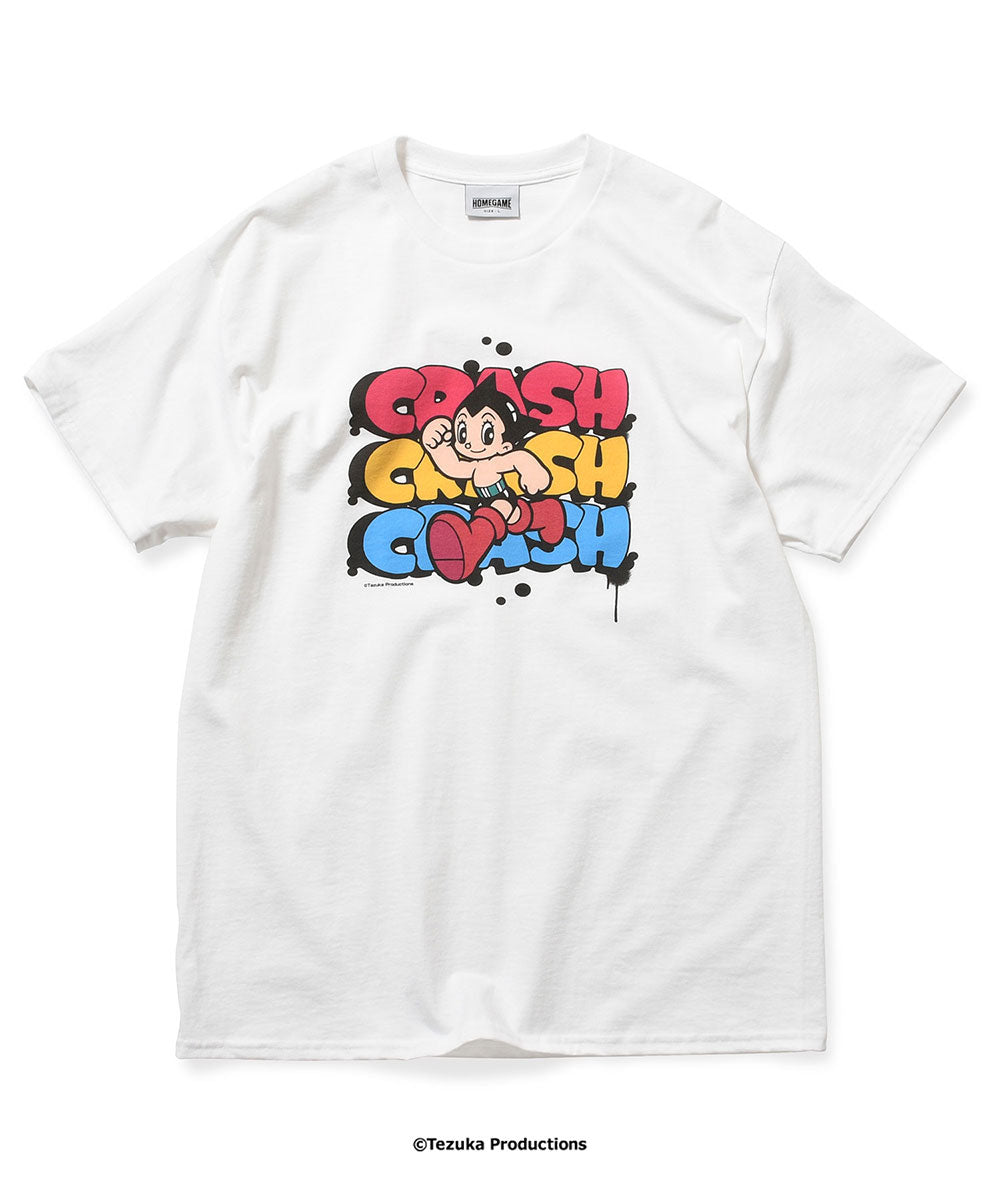 鉄腕アトム 鉄腕アトム x CrashOne x HOMEGAME - GRAFFITI FLIGHT LS TEE