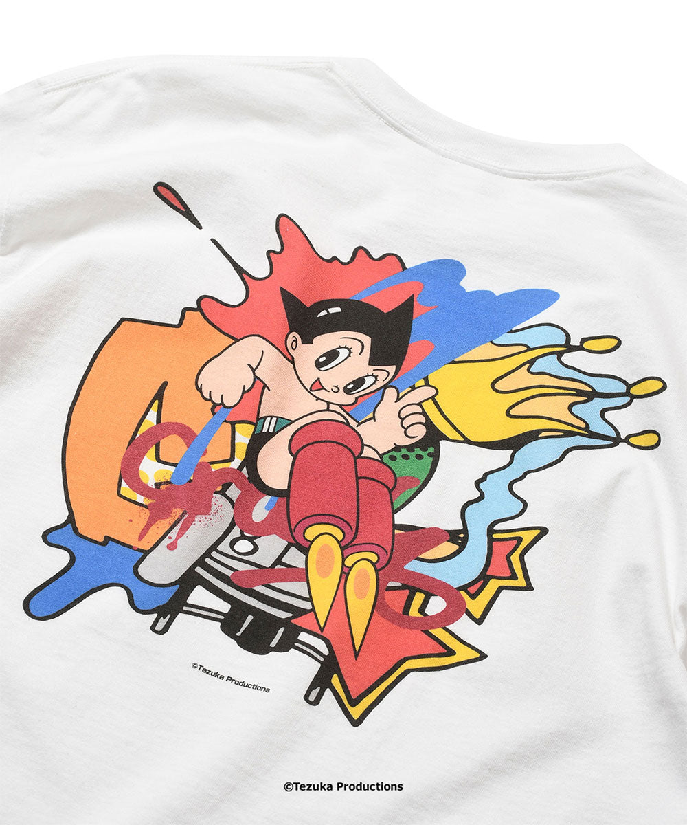 鉄腕アトム x CrashOne x HOMEGAME - COLOR BLAST TEE 【HG260403】