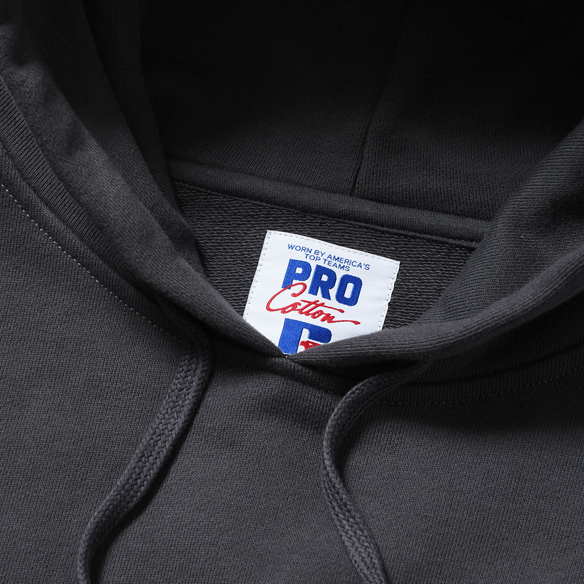 RUSSELL ATHLETIC | HOMEGAME - PRO COTTON LOOPBACK TERRY SWEAT HOODIE BLACK 【26FW-HG-001】
