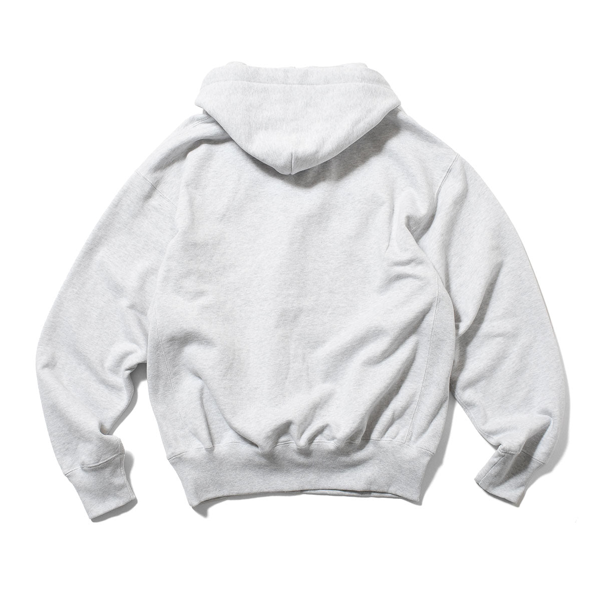 RUSSELL ATHLETIC | HOMEGAME - PRO COTTON LOOPBACK TERRY SWEAT HOODIE ASH【26FW-HG-001】