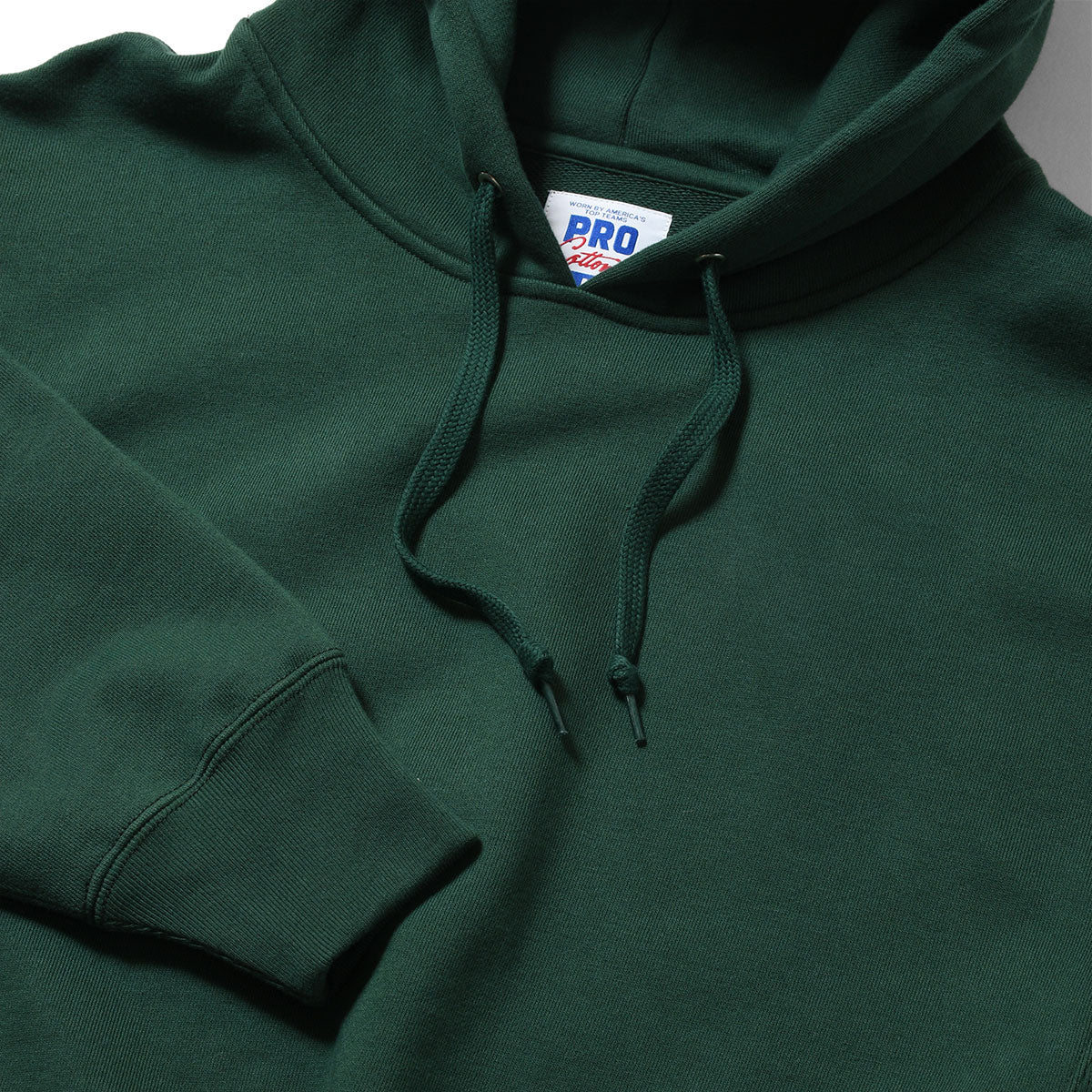 RUSSELL ATHLETIC | HOMEGAME - PRO COTTON LOOPBACK TERRY SWEAT HOODIE GREEN【26FW-HG-001】