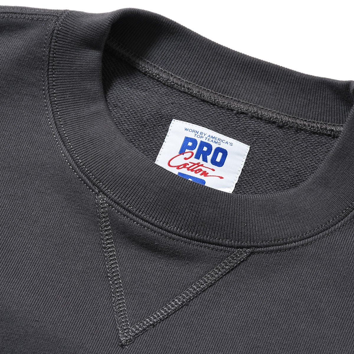 RUSSELL ATHLETIC | HOMEGAME - PRO COTTON LOOPBACK TERRY SWEAT CREWNECK BLACK【26FW-HG-002】