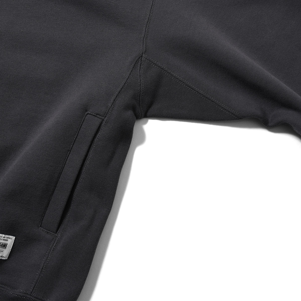 RUSSELL ATHLETIC | HOMEGAME - PRO COTTON LOOPBACK TERRY SWEAT CREWNECK BLACK【26FW-HG-002】