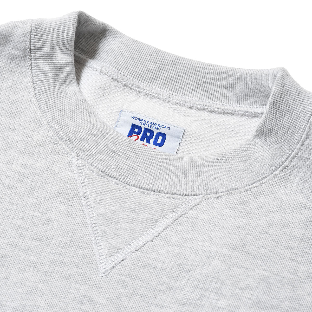 RUSSELL ATHLETIC | HOMEGAME - PRO COTTON LOOPBACK TERRY SWEAT CREWNECK ASH【26FW-HG-002】