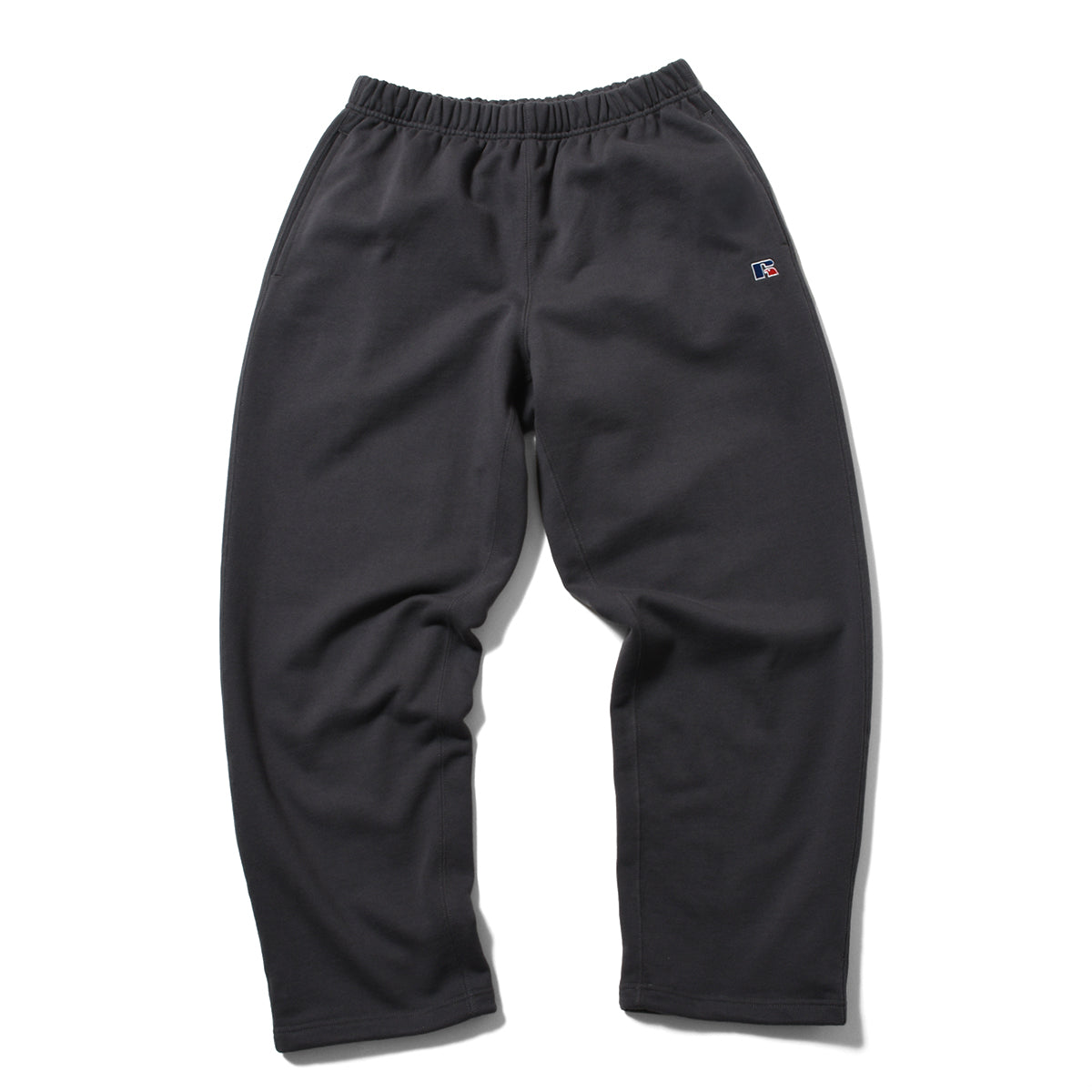 RUSSELL ATHLETIC | HOMEGAME - PRO COTTON SHELTE CH WARM SWEAT PANTS BLACK【26FW-HG-003】
