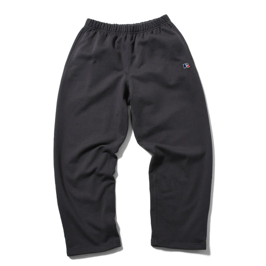 RUSSELL ATHLETIC | HOMEGAME - PRO COTTON SHELTE CH WARM SWEAT PANTS BLACK【26FW-HG-003】