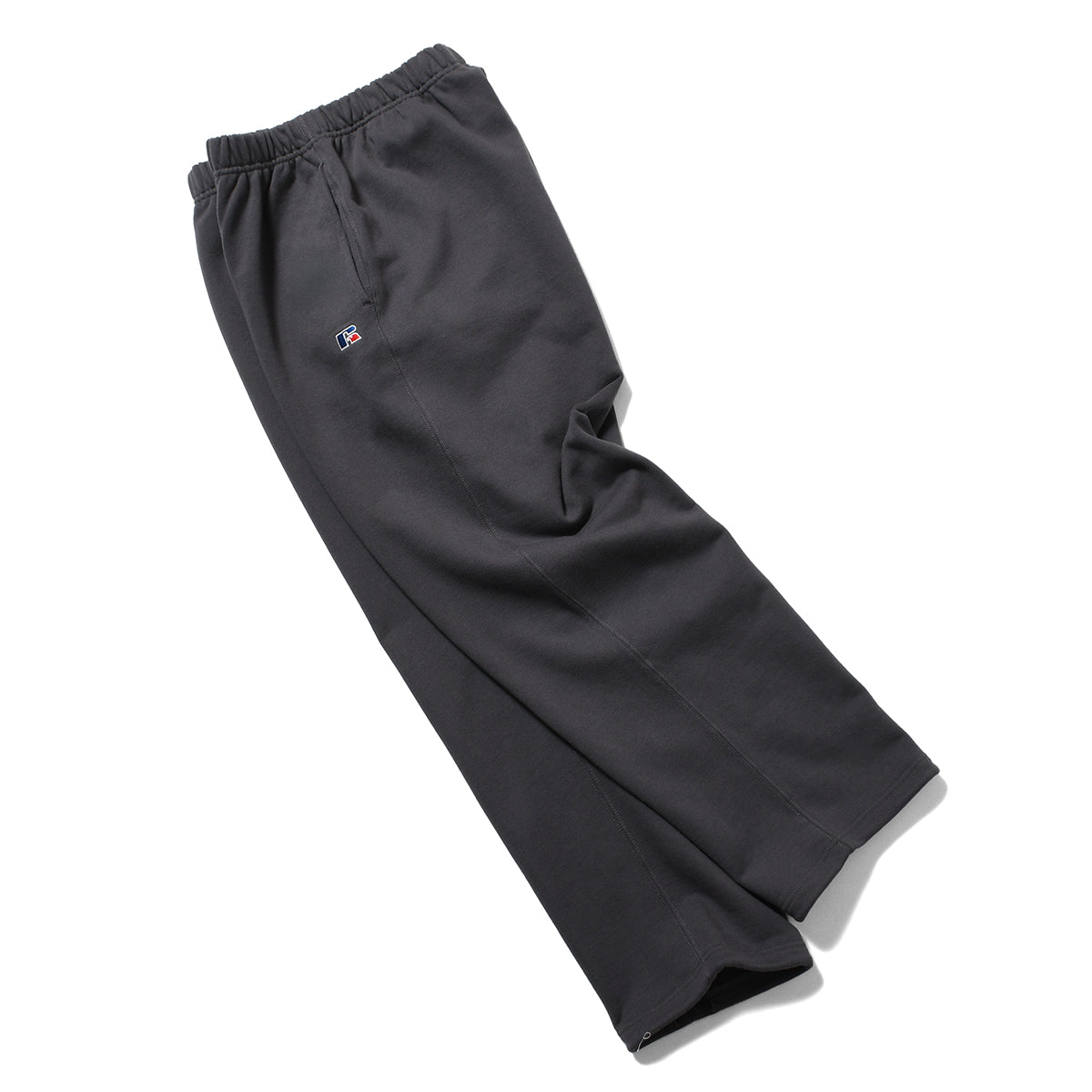 RUSSELL ATHLETIC | HOMEGAME - PRO COTTON SHELTE CH WARM SWEAT PANTS BLACK【26FW-HG-003】