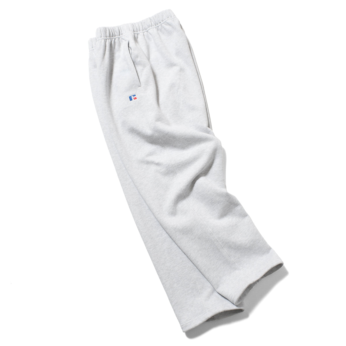 RUSSELL ATHLETIC | HOMEGAME - PRO COTTON SHELTE CH WARM SWEAT PANTS ASH【26FW-HG-003】