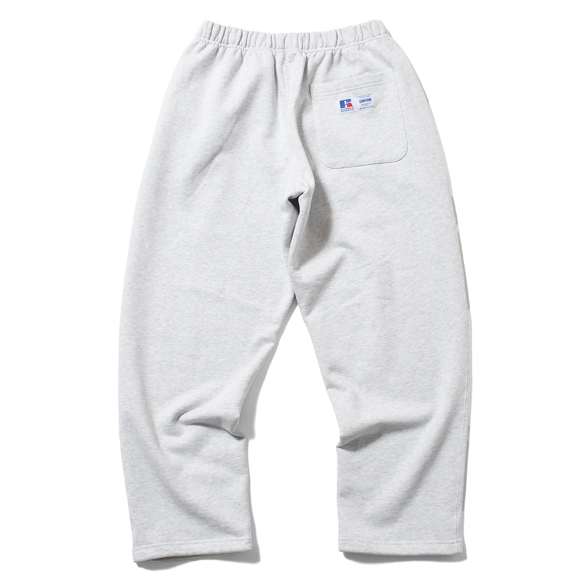 RUSSELL ATHLETIC | HOMEGAME - PRO COTTON SHELTE CH WARM SWEAT PANTS ASH【26FW-HG-003】